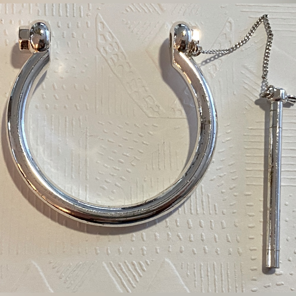 Silver Horsebit bracelet